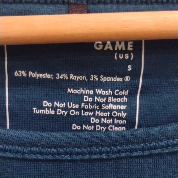 US Game LS Athletic Top (S) - Picture 3 of 4